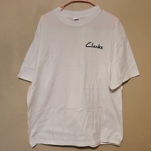 Clarks White Tee
